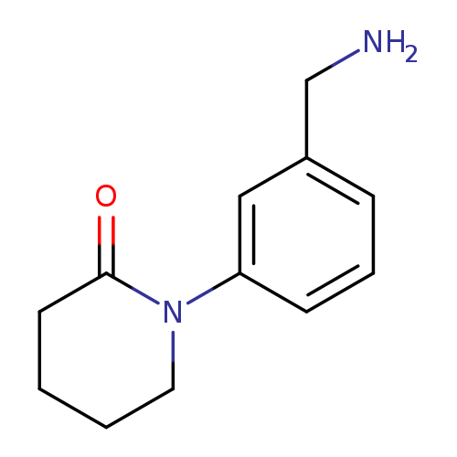 1-(3-(Aminomethyl)phenyl)piperidin-2-one
