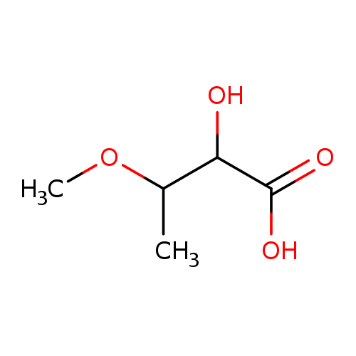 2-hydroxy-3-methoxybutanoic acid