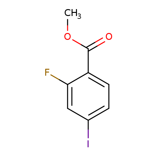 Benzoic acid, 2-fluoro-4-iodo-, methyl ester
