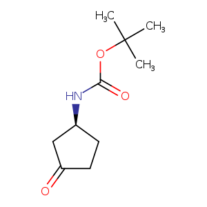 Carbamic acid, [(1S)-3-oxocyclopentyl]-, 1,1-dimethylethyl ester (9CI)