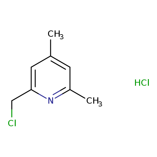2-(chloromethyl)-4,6-dimethylpyridine hydrochloride