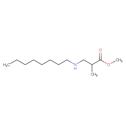 methyl 2-methyl-3-(octylamino)propanoate