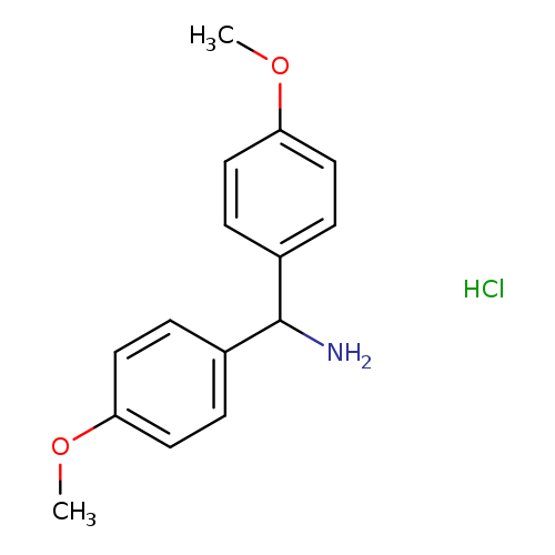 bis(4-methoxyphenyl)methanamine hydrochloride