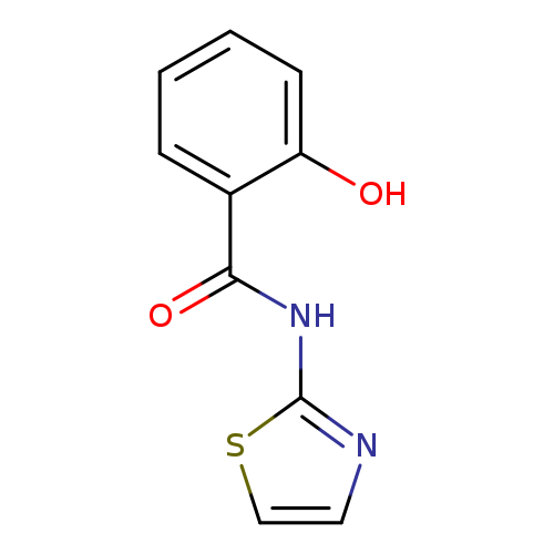 Benzamide, 2-hydroxy-N-2-thiazolyl-