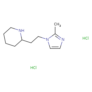 2-[2-(2-methyl-1H-imidazol-1-yl)ethyl]piperidine dihydrochloride