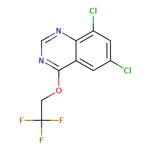 6,8-dichloro-4-(2,2,2-trifluoroethoxy)quinazoline
