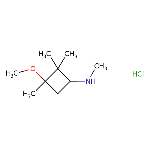 3-Methoxy-n,2,2,3-tetramethylcyclobutan-1-amine hydrochloride