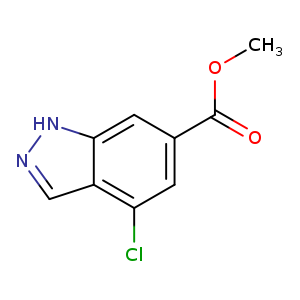 Methyl 4-chloro-1H-indazole-6-carboxylate