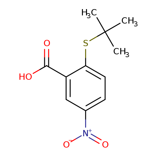 2-(tert-butylsulfanyl)-5-nitrobenzoic acid