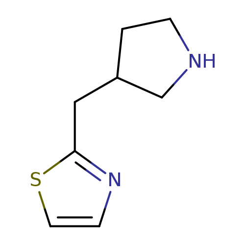 2-[(pyrrolidin-3-yl)methyl]-1,3-thiazole