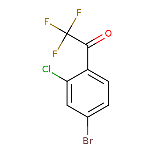 1-(4-bromo-2-chlorophenyl)-2,2,2-trifluoroethan-1-one