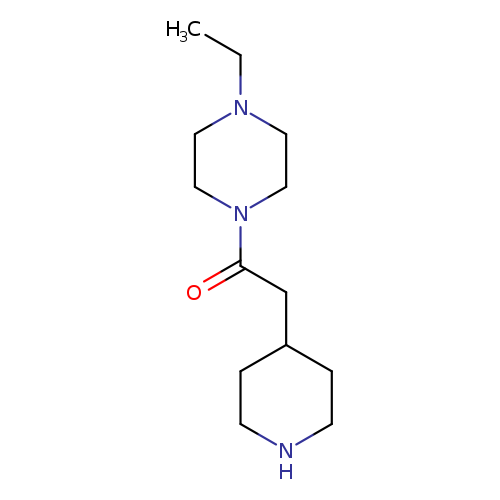 1-(4-ethylpiperazin-1-yl)-2-(piperidin-4-yl)ethan-1-one