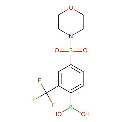 4-(Morpholinosulfonyl)-2-trifluoromethylphenylboronic acid