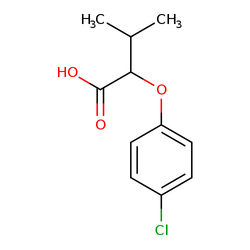 2-(4-Chlorophenoxy)-3-methylbutanoic acid
