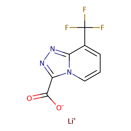 lithium(1+)ion8-(trifluoromethyl)-[1,2,4]triazolo[4,3-a]pyridine-3-carboxylate
