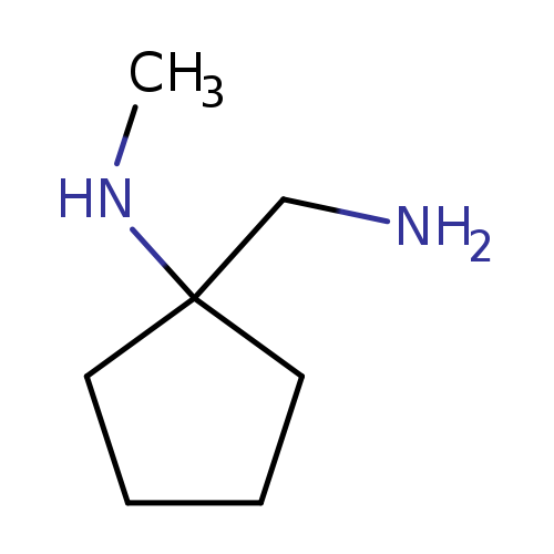 1-(aminomethyl)-N-methylcyclopentan-1-amine