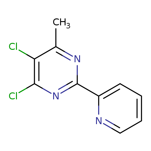 Pyrimidine, 4,5-dichloro-6-methyl-2-(2-pyridinyl)-