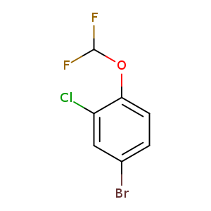 4-BROMO-2-CHLORO-1-(DIFLUOROMETHOXY)BENZENE