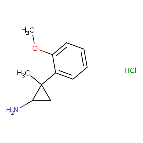 2-(2-methoxyphenyl)-2-methylcyclopropan-1-amine hydrochloride