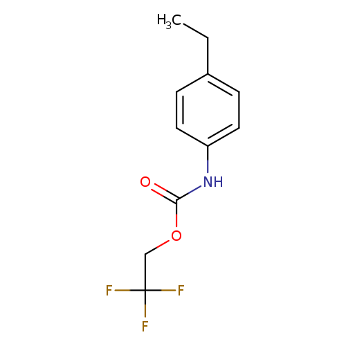 2,2,2-trifluoroethyl N-(4-ethylphenyl)carbamate