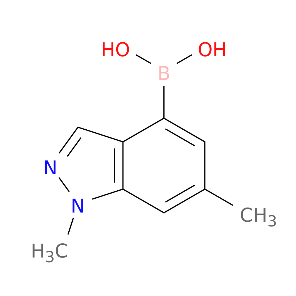 1,6-Dimethyl-1h-indazole-4-boronic acid