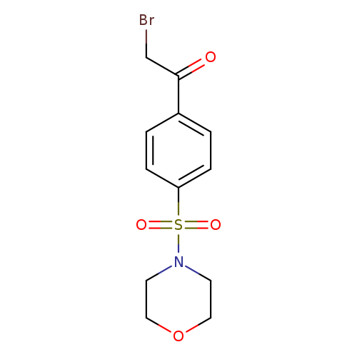 2-Bromo-1-(4-(morpholinosulfonyl)phenyl)ethanone
