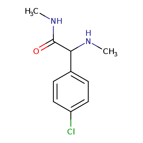 2-(4-Chlorophenyl)-n-methyl-2-(methylamino)acetamide