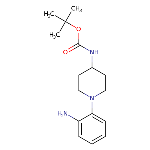 tert-Butyl N-[1-(2-aminophenyl)piperidin-4-yl]carbamate