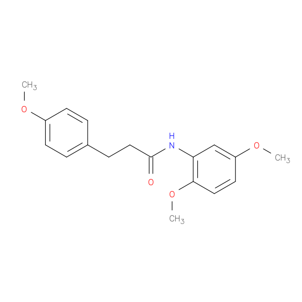 N-(2,5-dimethoxyphenyl)-3-(4-methoxyphenyl)propanamide