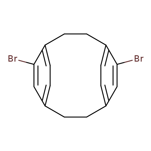 5,12-Dibromotricyclo[8.2.2.24,7]hexadeca-4,6,10,12,13,15-hexaene