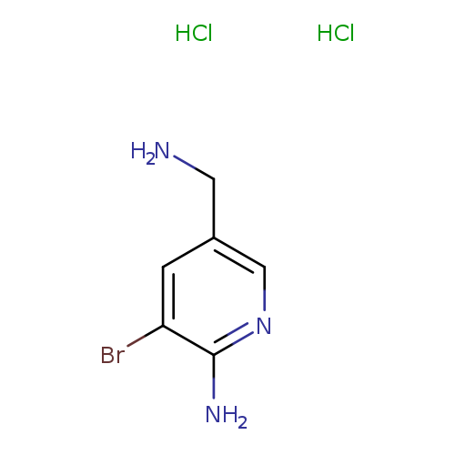 5-(aminomethyl)-3-bromopyridin-2-amine dihydrochloride