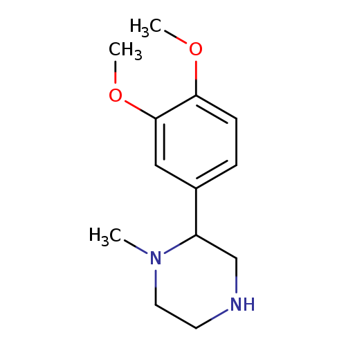 2-(3,4-dimethoxyphenyl)-1-methylpiperazine