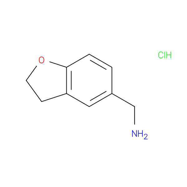 (2,3-Dihydrobenzofuran-5-yl)methanamine hydrochloride