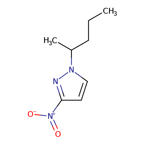 3-nitro-1-(pentan-2-yl)-1H-pyrazole