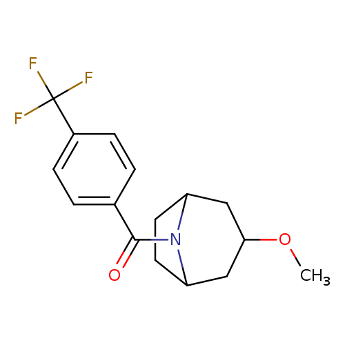 3-methoxy-8-[4-(trifluoromethyl)benzoyl]-8-azabicyclo[3.2.1]octane