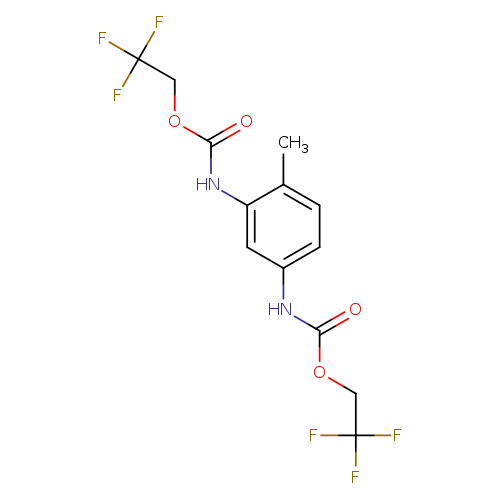 2,2,2-Trifluoroethyl N-(4-methyl-3-{[(2,2,2-trifluoroethoxy)carbonyl]amino}phenyl)carbamate