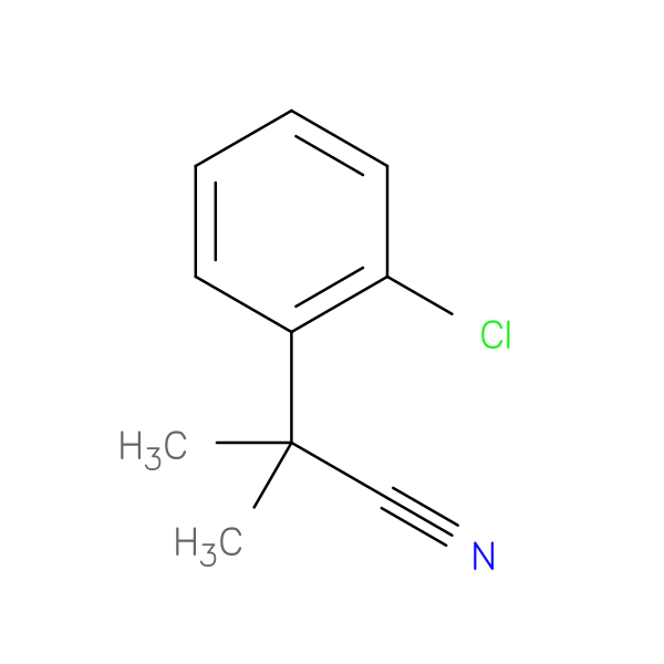 2-(2-Chlorophenyl)-2-methylpropanenitrile