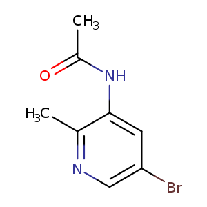 Acetamide, N-(5-bromo-2-methyl-3-pyridinyl)-