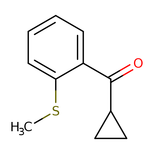 Cyclopropyl 2-thiomethylphenyl ketone