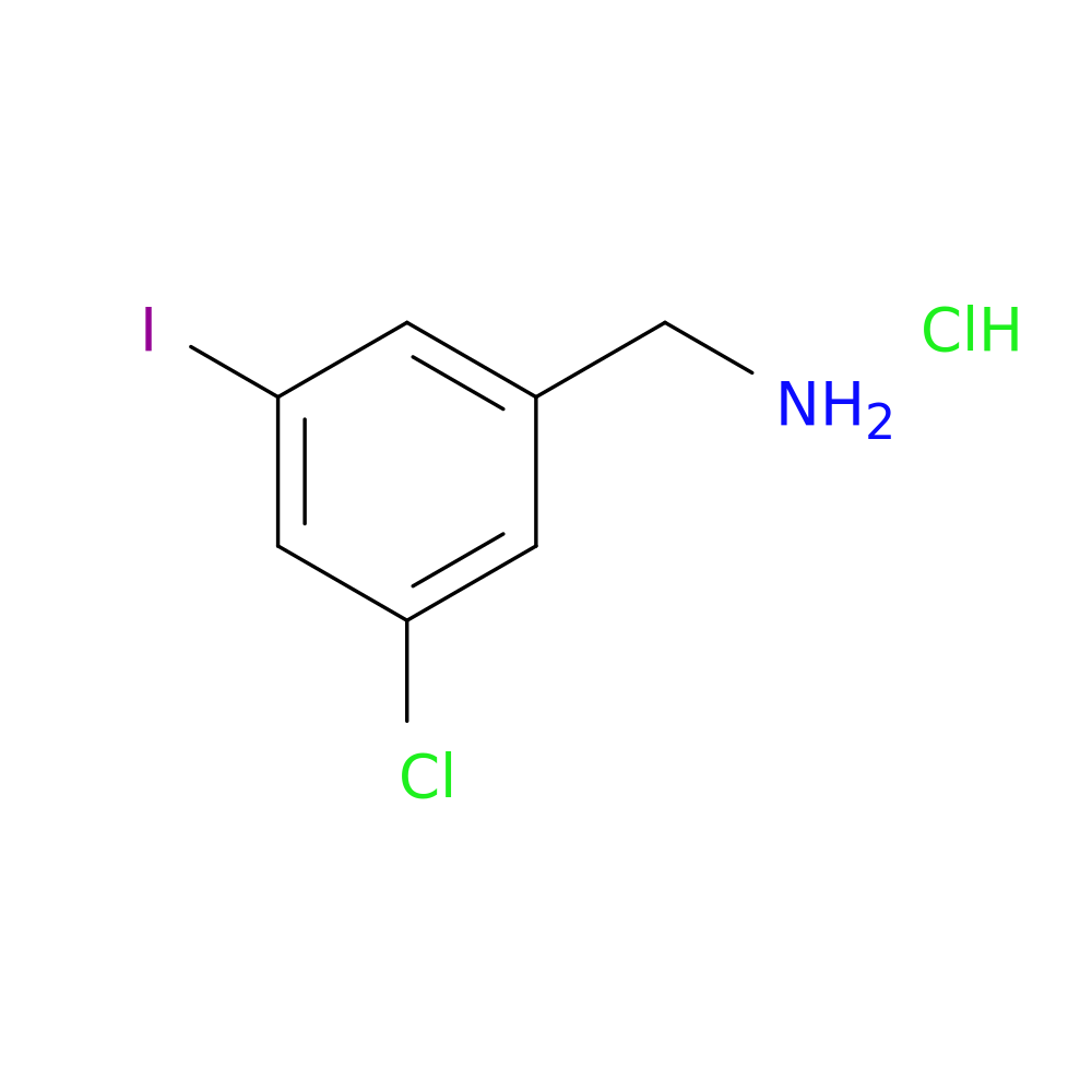 (3-Chloro-5-iodophenyl)methanamine hydrochloride