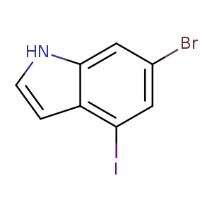 6-bromo-4-iodo-1H-indole