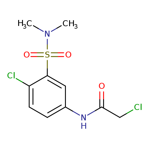 2-CHLORO-N-(4-CHLORO-3-DIMETHYLSULFAMOYL-PHENYL)-ACETAMIDE