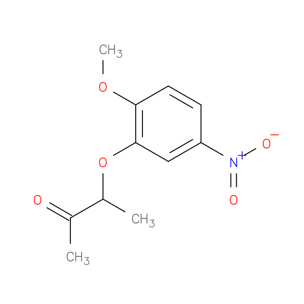 3-(2-methoxy-5-nitrophenoxy)butan-2-one