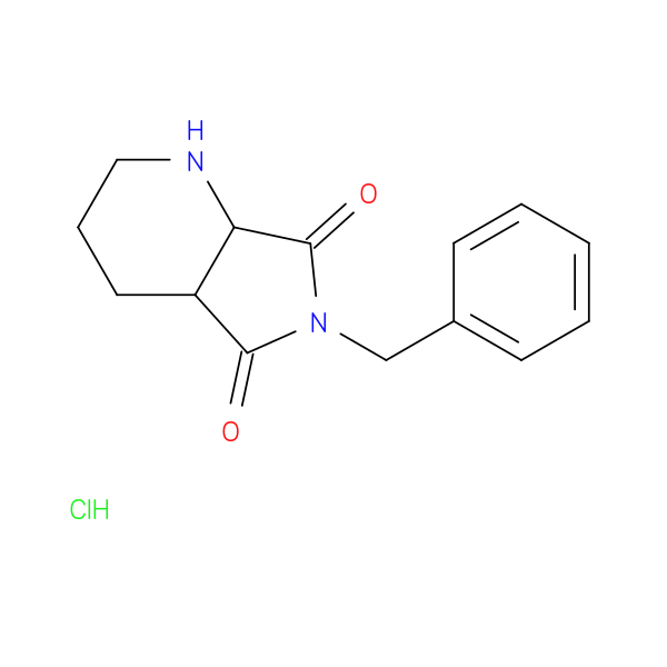 6-benzyl-octahydro-1H-pyrrolo[3,4-b]pyridine-5,7-dione hydrochloride