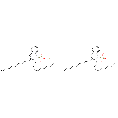 Naphthalenesulfonicacid, dinonyl-, barium salt (2:1)