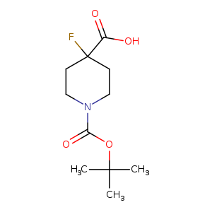 1-Boc-4-Fluoropiperidine-4-carboxylic acid