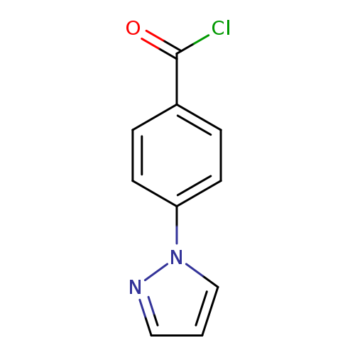 4-(1H-Pyrazol-1-yl)benzoyl chloride