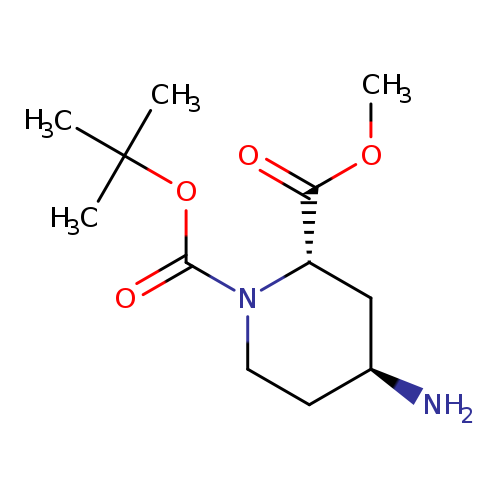 1,2-Piperidinedicarboxylic acid, 4-amino-, 1-(1,1-dimethylethyl)2-methyl ester, (2S,4S)-
