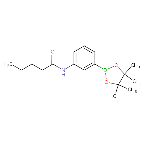 N-(3-(4,4,5,5-Tetramethyl-1,3,2-dioxaborolan-2-yl)phenyl)pentanamide