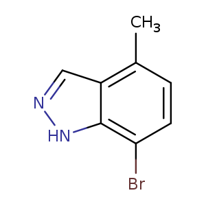 1H-Indazole, 7-bromo-4-methyl-